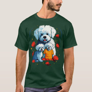 Bichon Frise Fathers Day T-Shirt