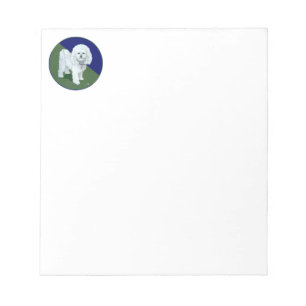 Bichon Frise Graphic Notepad