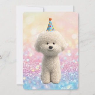 Bichon Frise Invitation