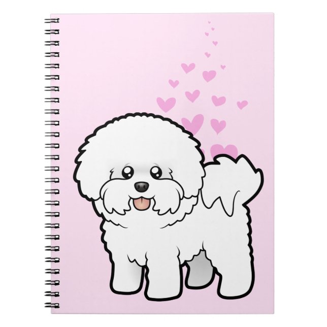Bichon Frise Love Notebook (Front)