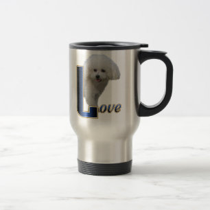 Bichon Frise Love Travel Mug
