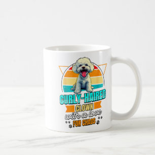 Bichon Frise Lover Funny Bichon Frise Retro Coffee Mug