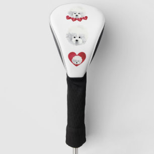 Bichon Frise _ mix _  Golf Head Cover
