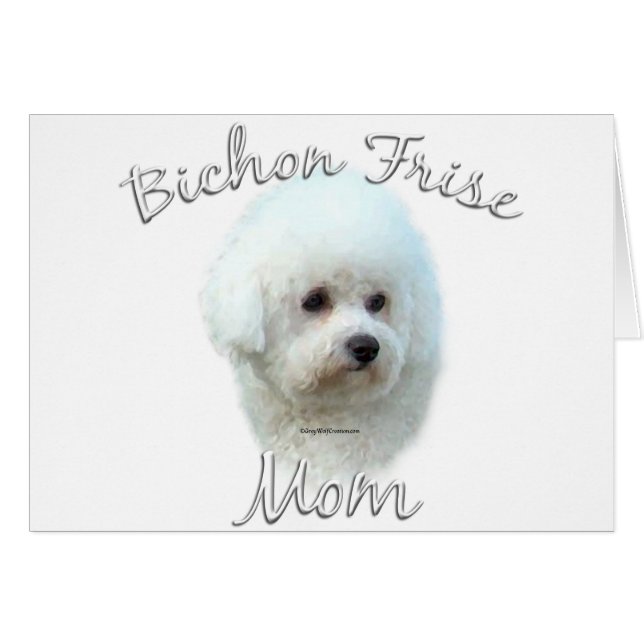 Bichon Frise Mum 2 (Front Horizontal)