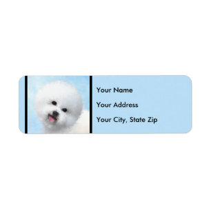Bichon Frise Painting - Cute Original Dog Art