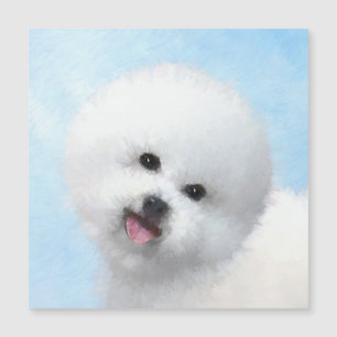 Bichon Frise Painting - Cute Original Dog Art