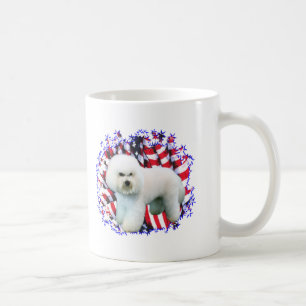 Bichon Frise Patriot Coffee Mug