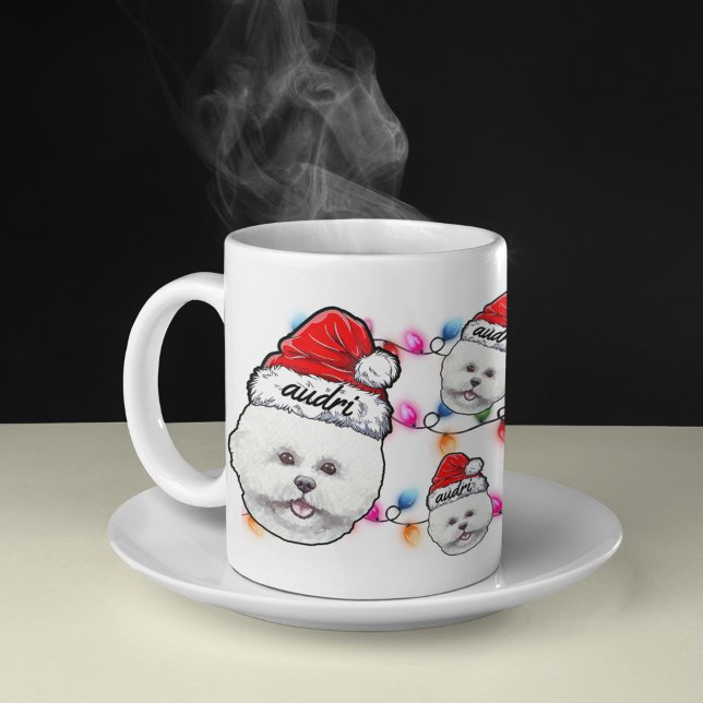 Bichon Frise Pet Dog Cute Dog Lover Dog Person Coffee Mug (Creator Uploaded)