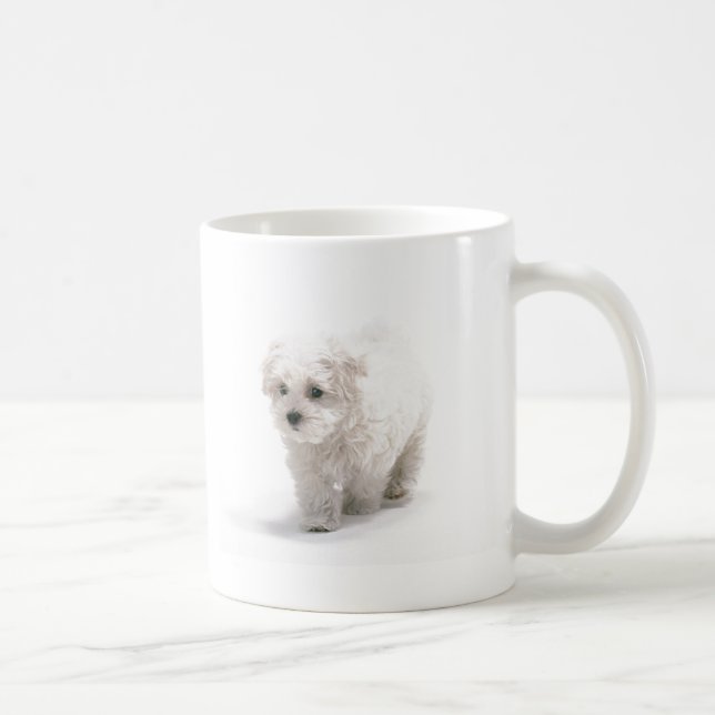 Bichon Frise Photo Coffee Mug (Right)