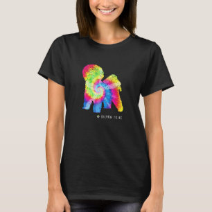 Bichon Frise Puppy Pet Dog Owner Hippy Tie Dye T-Shirt