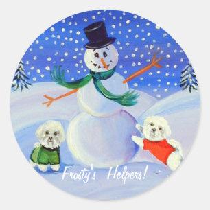 Bichon Frise Stickers