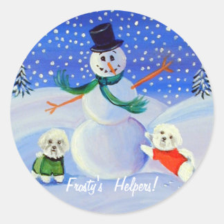 Bichon Frise Stickers