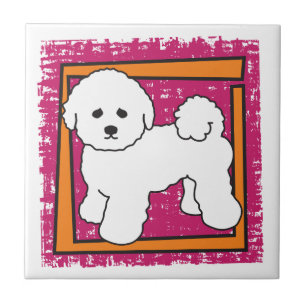 BICHON FRISE TILE