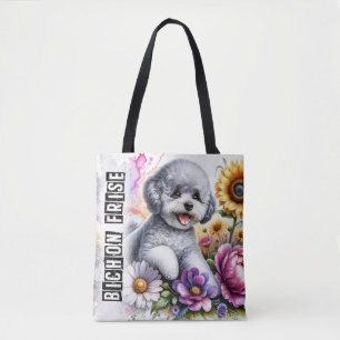 Bichon Frise  Tote Bag