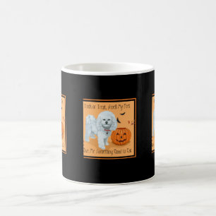 Bichon Frise Trick or Treat Coffee Mug