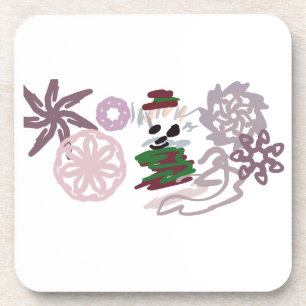 Bichon Frise Winter Coaster