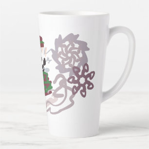 Bichon Frise Winter Latte Mug