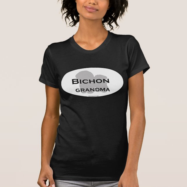 Bichon Grandma T-Shirt (Front)