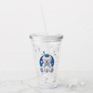 Bichon Ice Shaver Dreamland Acrylic Tumbler