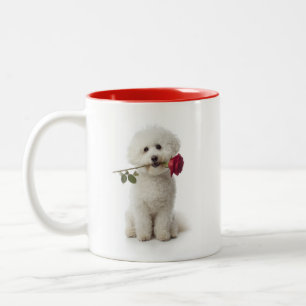 Bichon Love Two-Tone Coffee Mug