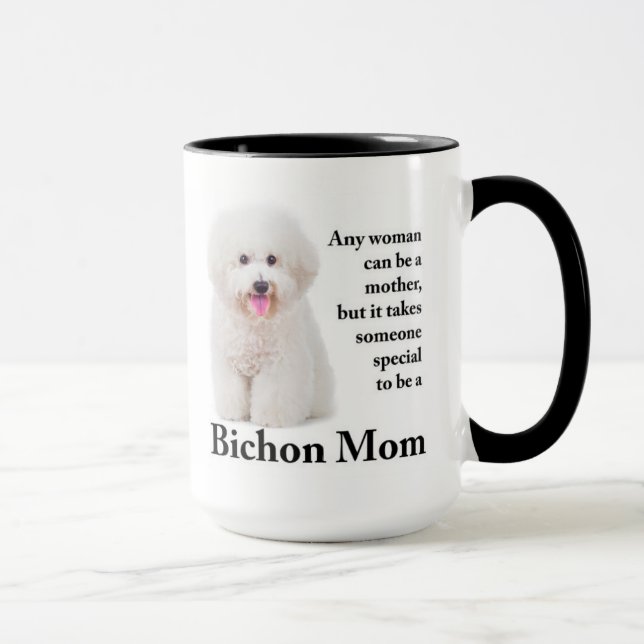 Bichon Mum Mug (Right)