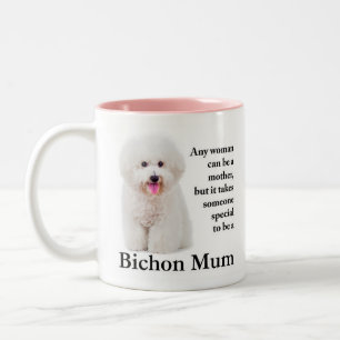 Bichon Mum Two-Tone Coffee Mug