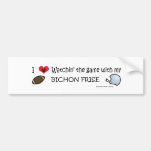 BICHONFRISE BUMPER STICKER