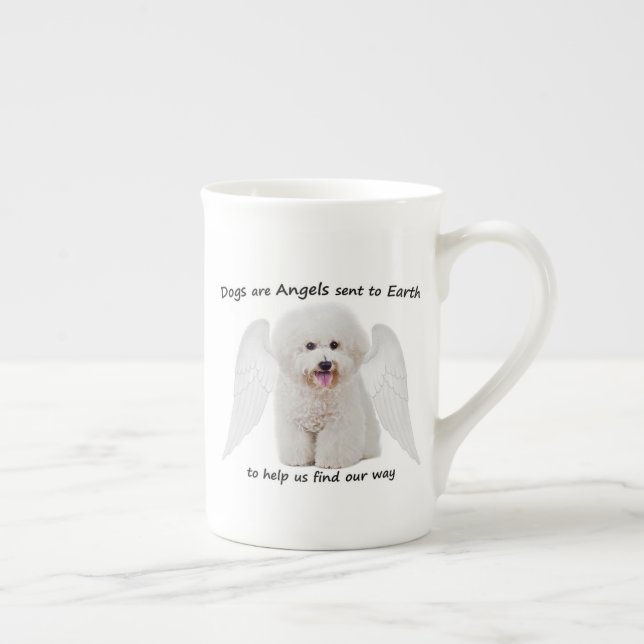 Bichons are Angels Mug (Right)