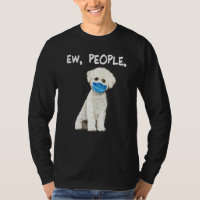Bichons Frise Ew People Dog Wearing Face Mask