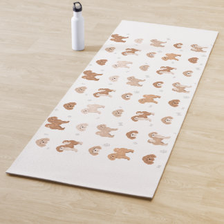 Bichpoo, Poochon, Bichon Poodle dog mix Yoga Mat