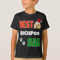 Bichpoo Puppy Dog Lover cute Best Poodle Christmas
