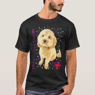 Bichpoo Puppy Dog Poodle Cross Noodle Super Cute B T-Shirt