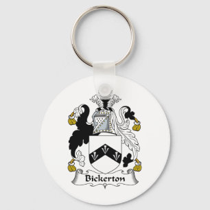 Bickerton Family Crest Key Ring