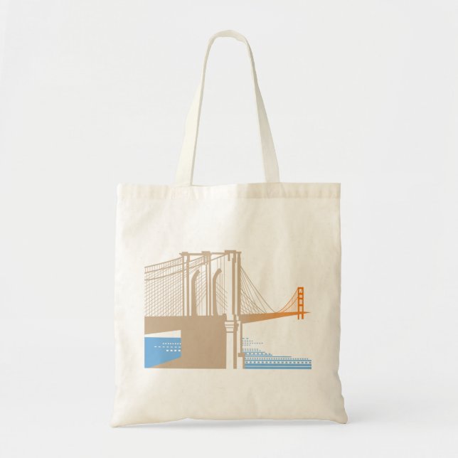 Bicoastal Bridge Bag (Front)