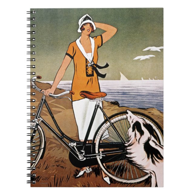 Bicycle Ad, 1925 Notebook (Front)