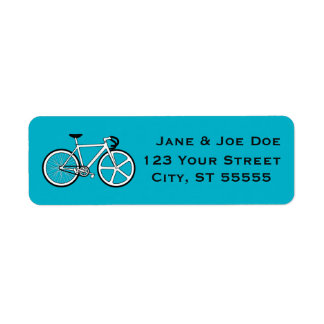 Bicycle Address Labels