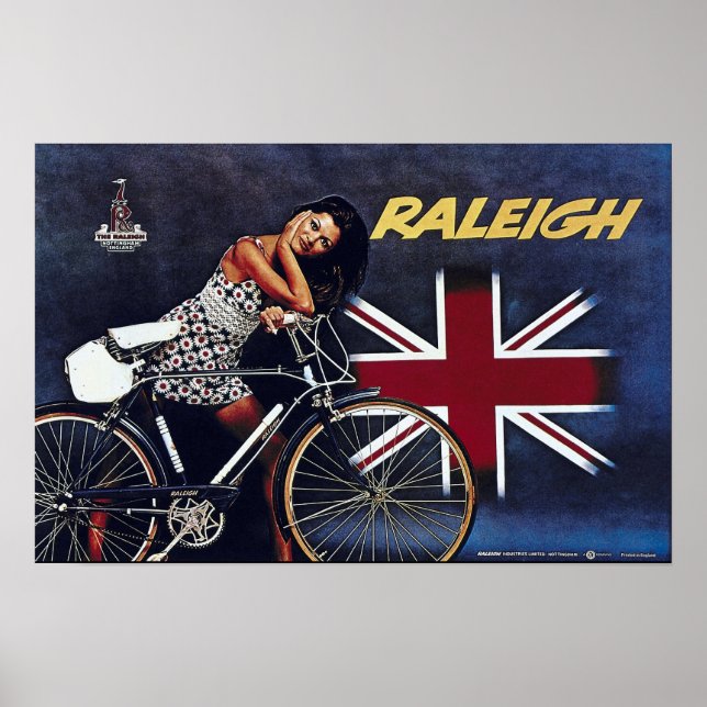 Bicycle Advertising Vintage Poster (Front)
