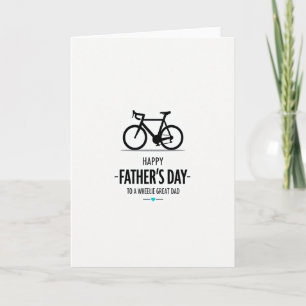 Bicycle Art Fathers Day Card