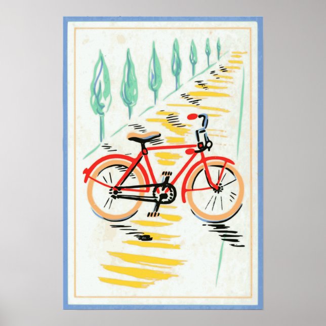 Bicycle Art Poster (Front)