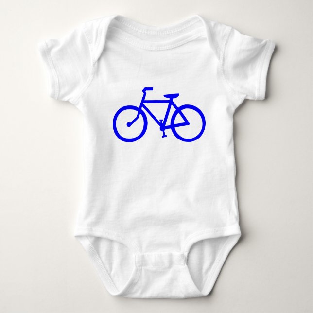 Bicycle Baby Bodysuit (Front)