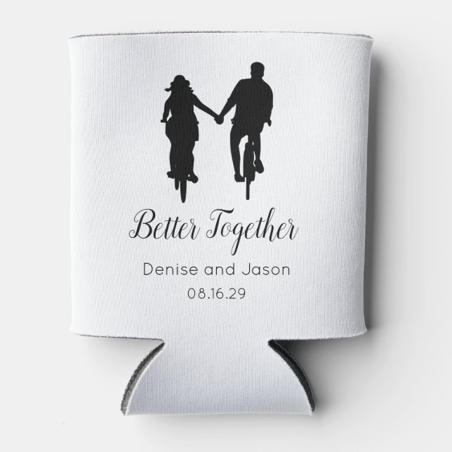 Bicycle Better Together Party Favour Can Cooler   (Front)