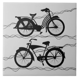 Bicycle Bicycle Black 1 Tile