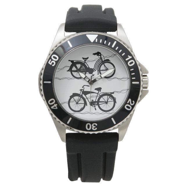 Bicycle Bicycle Black 1 Watch (Front)