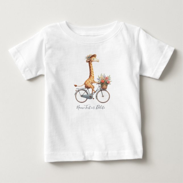 Bicycle Bicycle Giraffe T-Shirt (Front)