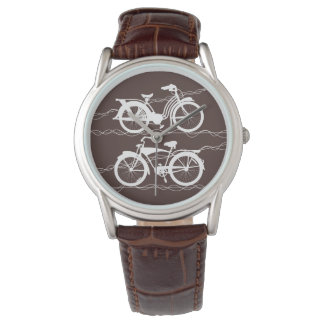 Bicycle Bicycle White Watch