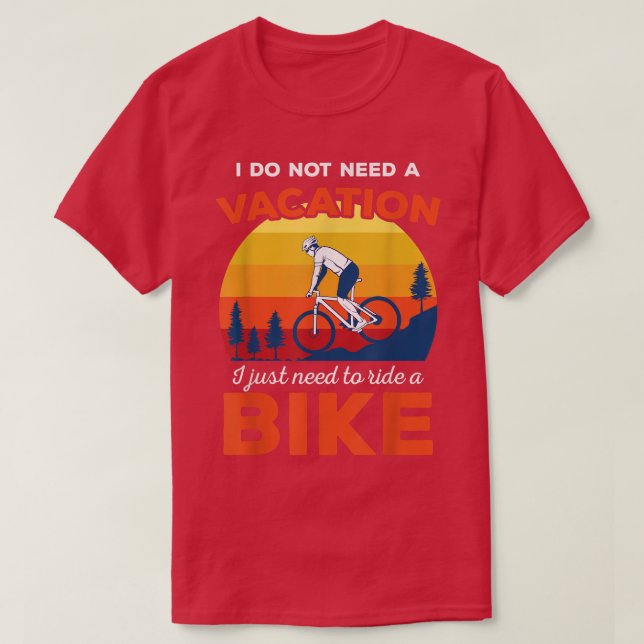 Bicycle Bicyclist Cyclist Sport Mountain Bike208 T-Shirt (Design Front)