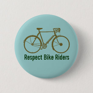 bicycle = bike = biking . nice 6 cm round badge