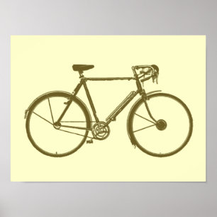bicycle = bike = biking nice poster