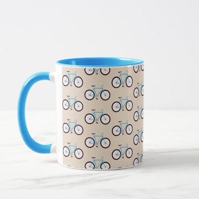 Bicycle Bike Pattern Mug (Left)