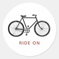 Bicycle Bike Personalised Ride On Template
